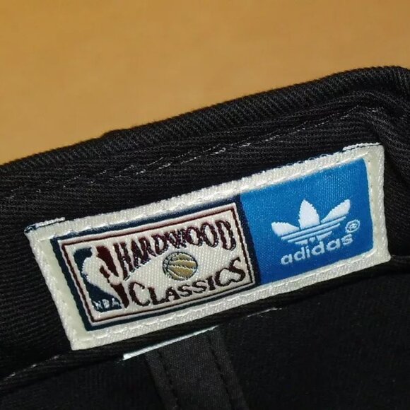 Vancouver Grizzlies Mens Adidas Snapback hat cap Black Teal Nba New - Picture 5 of 5